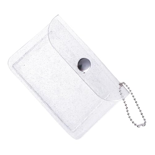 IMIKEYA 3 Stück Teiliges Transparente PVC Mini Geldbörse Damen mit Einfachem Design Kompakte Kartenetuis Leichte Münzbörsen für Alltag und Geschenk von IMIKEYA