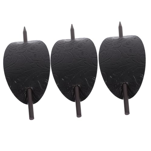 IMIKEYA 3stücke Damen Haarnadeln Aus Leder Haarspangen Dutt Und Pferdeschwanz Hochwertige Leichte Haaraccessoires Für Einen Eleganten Look von IMIKEYA