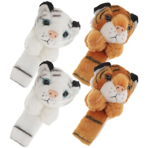 IMIKEYA 4 Stck. Teiliges Tier Slap Armband Slap Armbänder Tiger Design für Partygeschenk für Verschiedene Anlässe IMIKEYA 4 Stck. Teiliges Tier Slap Armband Slap Armbänder Tiger Design für Partygeschenk für Verschiedene Anlässe von IMIKEYA