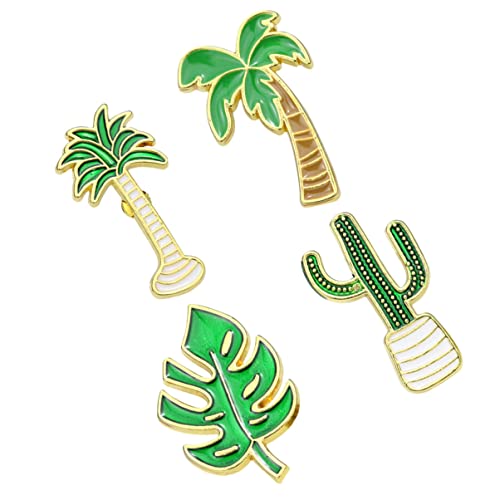 IMIKEYA 4 Stück Cartoon Broschen Legierungs Anstecknadeln für Kleidung Taschen und Accessoires Kreatives Design für Partys und Besondere Anlässe von IMIKEYA