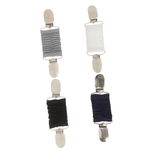 IMIKEYA 4 Stück Pullover Clips für Damen Modeclips für Schals Strickjacken und Kleider Rutschfeste Clips und Vielseitig Einsetzbar von IMIKEYA
