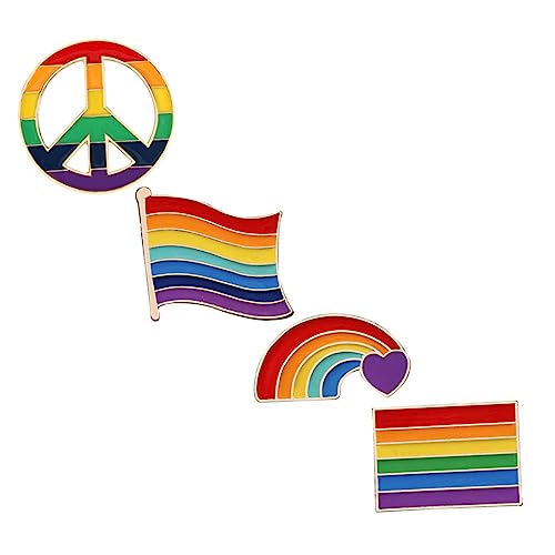 IMIKEYA 4 Stück Regenbogen Broschen Pack Farbenfrohe Dekorative Anstecker Legierung für Kleidung und Taschen DIY Ornamente für Styles und Persönliche IMIKEYA 4 Stück Regenbogen Broschen Pack Farbenfrohe Dekorative Anstecker Legierung für Kleidung und Taschen DIY Ornamente für Styles und Persönliche von IMIKEYA