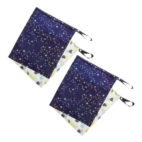 IMIKEYA 4stücke wasserdichte Nasstasche Für Wiederverwendbar Mit Reißverschlusstasche Für Schmutzige Oder Nasse Kleidung Windeln Feuchttücher Badeanzüge Wickeltasche Für Und von IMIKEYA