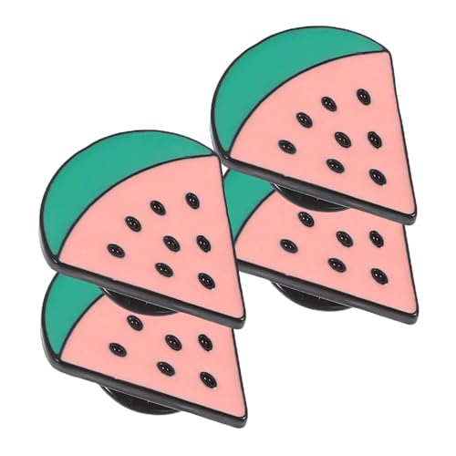 IMIKEYA 4 Stück Wassermelonen Broschen für Damen Verspielte Anstecknadeln für Sommerpartys Geburtstagsgeschenke Dekorationen Multifunktionale Accessoires von IMIKEYA