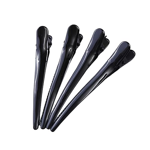 IMIKEYA 4Stücke Großes Teiliges Duckbill Clip für Haarstyling Robuste Krokodilklemmen für Damen für Friseursalons DIY Anwendungen Rutschfest Leicht Langlebig von IMIKEYA