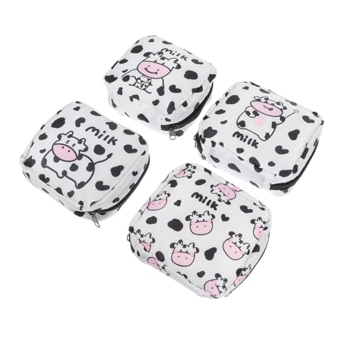 IMIKEYA 4 Stück Stoff Cartoon Menstruationspad Aufbewahrungstaschen Tragbare Kosmetiktaschen für Damen Damenbindenhalter Süße Make Up Beutel für Unterwegs IMIKEYA 4 Stück Stoff Cartoon Menstruationspad Aufbewahrungstaschen Tragbare Kosmetiktaschen für Damen Damenbindenhalter Süße Make Up Beutel für Unterwegs von IMIKEYA