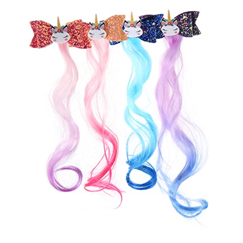 IMIKEYA 4Stücke Teiliges Haarspangen für Perücke Dekorative Haarnadeln Haarschmuckzubehör für Kleinkinder Hübsche Accessoires für Partys Besondere Anlässe von IMIKEYA