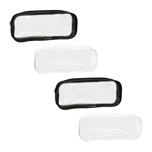 IMIKEYA 4stücke Transparente Kosmetiktasche Aus PVC Tragbare Bleistifttasche Kosmetikbeutel Schreibwarenhalter Für Frauen Bleistifttasche Für Organisation Und Aufbewahrung IMIKEYA 4stücke Transparente Kosmetiktasche Aus PVC Tragbare Bleistifttasche Kosmetikbeutel Schreibwarenhalter Für Frauen Bleistifttasche Für Organisation Und Aufbewahrung von IMIKEYA