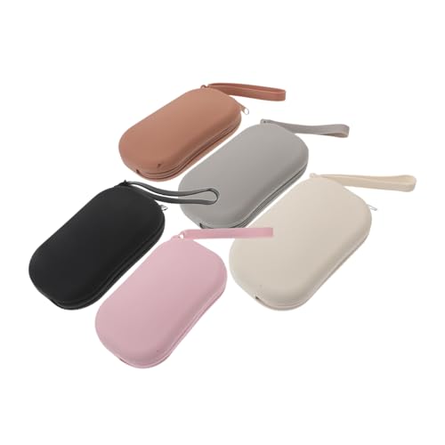 IMIKEYA 5 Stück Teiliges Silikon Make Up Tasche mit Reißverschluss Wasserdichtes für Reise und Aufbewahrung von Kleingeld Schlüsseln und Accessoires IMIKEYA 5 Stück Teiliges Silikon Make Up Tasche mit Reißverschluss Wasserdichtes für Reise und Aufbewahrung von Kleingeld Schlüsseln und Accessoires von IMIKEYA