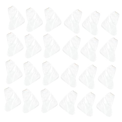 IMIKEYA 50 Stück Einweg Schuhüberzieher Anti rutsch Regenschutz Überziehschuhe für Outdoor Stiefel mit Elastischem und Strapazierfähigem Material von IMIKEYA