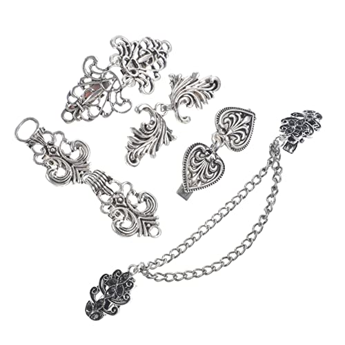 IMIKEYA 5Stücke Teiliges Set Vintage Pullover Clips Retro Strickjacke Clips für Frauen Hemd und Schalverschluss für Pullover Kleider und IMIKEYA 5Stücke Teiliges Set Vintage Pullover Clips Retro Strickjacke Clips für Frauen Hemd und Schalverschluss für Pullover Kleider und von IMIKEYA