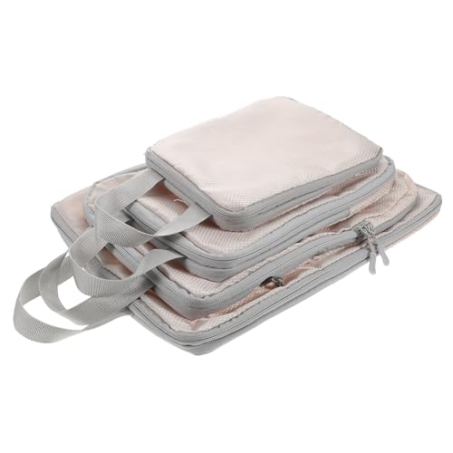 IMIKEYA 5stücke Reise-Kompressions-Organizer Set Aufbewahrungssystem Für Kleidung Schuhe Und Toilettenartikel Wasserdichtes Polyester Für Männer Und Frauen Für Unterwegs von IMIKEYA