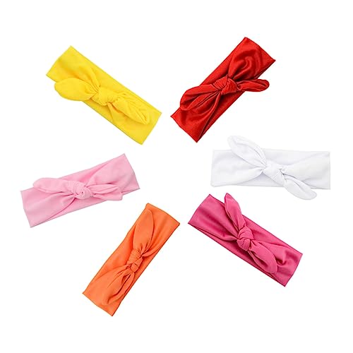 IMIKEYA 6 Stück Hasenohren Stirnband Für Mädchen Haarbänder Für Mädchen Haar Accessoires Für Mädchen Haarbänder Für Babys Stirnbänder Haar Accessoires Für Mädchen Haar von IMIKEYA