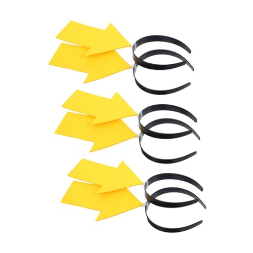 IMIKEYA 6 Stück Lustige Haaraccessoires für Erwachsene Foto Requisiten für Halloween Feiern und Themenpartys von IMIKEYA