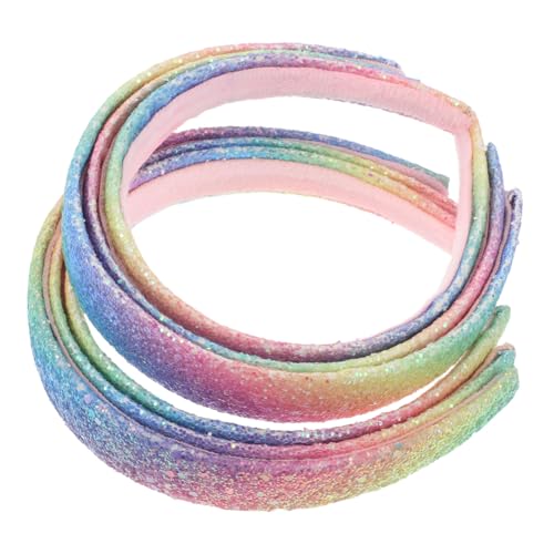 IMIKEYA 6stücke Bunte Pailletten Stirnbänder Für Mädchen Glitzer Stirnbänder Haarband Für Mädchen Abschlussball Stirnband Party Kopfschmuck Kopfbedeckung Für Hochzeit Junge von IMIKEYA