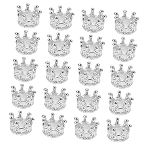 IMIKEYA 60 Stück Kleine Kronen Charms aus Legierung Diy Schmuckanhänger Silberne für Armbänder Vielseitig Einsetzbar für Kreative Bastelprojekte IMIKEYA 60 Stück Kleine Kronen Charms aus Legierung Diy Schmuckanhänger Silberne für Armbänder Vielseitig Einsetzbar für Kreative Bastelprojekte von IMIKEYA