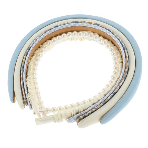 IMIKEYA 6 Stücke Damen Stirnbänder Haarbänder für Mädchen Elastische Kopfbedeckung für Partys und Alltagsgebrauch Haaraccessoires für Verschiedene Frisuren von IMIKEYA