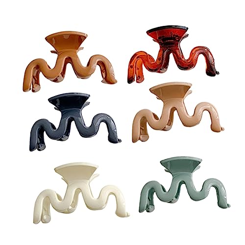 IMIKEYA 6Stücke Haarklauenklemmen für Damen Große Haarklauenclips Milchweiß und Robust Rutschfest für Dickes und Haar IMIKEYA 6Stücke Haarklauenklemmen für Damen Große Haarklauenclips Milchweiß und Robust Rutschfest für Dickes und Haar von IMIKEYA