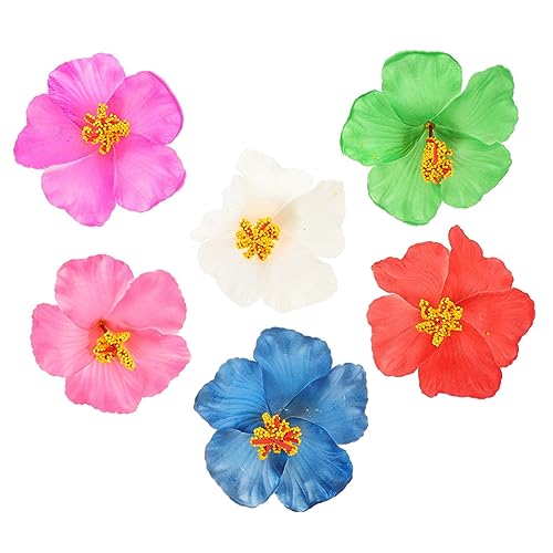 IMIKEYA 6 Stücke Blumen Haar Clips für Blumenspangen für Mädchen Haarschmuck für Hochzeiten und Formelle Anlässe Bequeme und Rutschfeste Haaraccessoires Vielfältige Farben von IMIKEYA