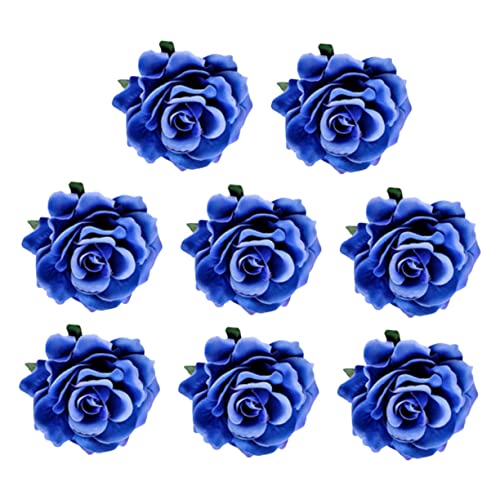 IMIKEYA 8 Stück Teiliges Stoff Broschen Große Künstliche Rosen Corsage Hochzeit Anstecknadeln Braut Schmuck für Kleider Brautjungfern und Festliche Anlässe von IMIKEYA