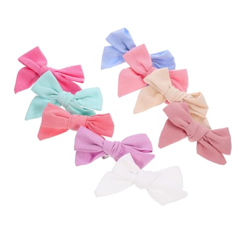 IMIKEYA 9stücke Haarschleifen Für Mädchen Accessoires Haarschleifen-clips Junge Mädchen-clip Süße -clip Gemischte Farbe Hochwertige Materialien Robust Und von IMIKEYA