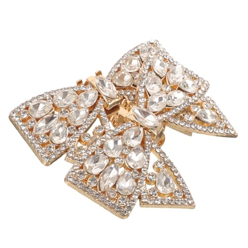 IMIKEYA Abnehmbare Bowknot Schuhclips mit Strasssteinen Schuhschnallen für Damen DIY Schuhschmuck Hochzeitsschuh Accessoires Vielseitig Kombinierbar und Langlebig von IMIKEYA