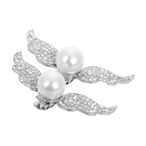 IMIKEYA Abnehmbare Flügel Schuhclips mit Strass Dekorative Schuhornamente für Damen Eleganter Schuhschmuck Komfortable Vielseitige Brautschuh Accessoires Langlebige Stilvolle High Heel von IMIKEYA