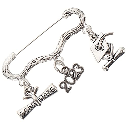 IMIKEYA Abschlussbrosche Langlebiger Abschlussmütze Design Kreative Anstecknadel für Kleidung Rucksäcke und Hüte Perfektes für Absolventen und Lehrer von IMIKEYA