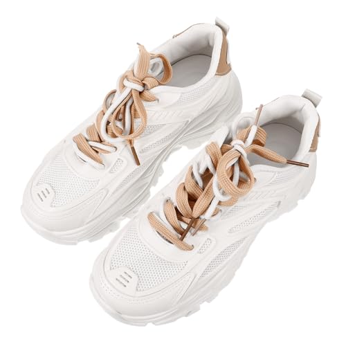 IMIKEYA Atmungsaktive Damen Sneaker Leichte Strapazierfähige Sportschuhe mit Dickem Sohlenpolster für Training Fitness und Alltag Bequeme Robustes Mesh Material Schnell Trocknend von IMIKEYA