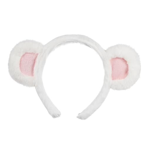 IMIKEYA Bärenohr Stirnband Plüsch Haarband für Dekorative Kopfbedeckung für Makeup und Gesichtswäsche Süßes Kostümzubehör für Partys von IMIKEYA
