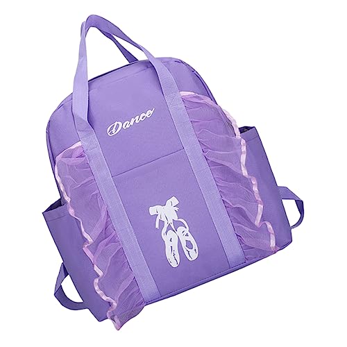 IMIKEYA Ballett Tanz Rucksack Aus Oxford Mädchen Praktisch Zum Aufbewahren Von Süßigkeiten Und Anderen Gegenständen Leicht Zu Öffnen Schließen Für Einkaufen Reisen Und Täglichen von IMIKEYA