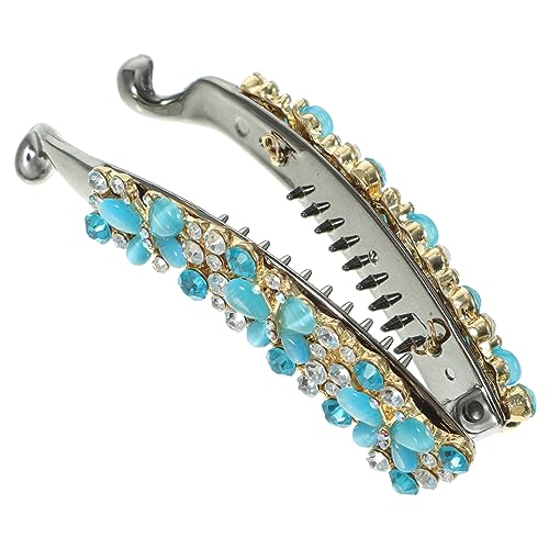 IMIKEYA Bananen Haarclip mit Eleganter Haarschmuck für Damen für Partys Festivals und Alltägliche Anlässe Rutschfeste Haarspange für Dickes Haar Einfach von IMIKEYA