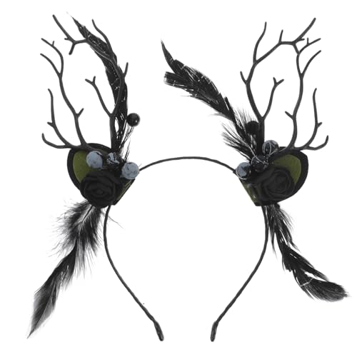 IMIKEYA Baumzweig Haarband für Simuliertes Geweih Design für Weihnachten und Halloween Vielseitige Dekoration für Partys und Bühnenauftritte Einzigartiger Kopfschmuck für Frauen von IMIKEYA
