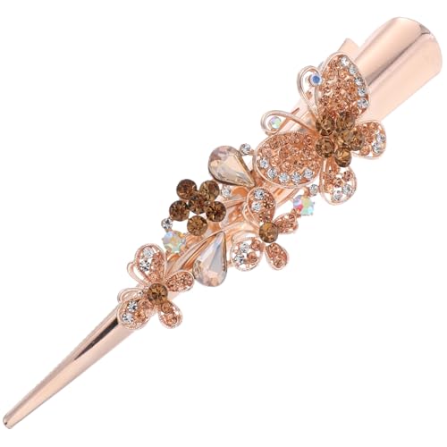 IMIKEYA Bling Haarspange für Damen Dekorative Schmetterlings Haarspange Champagnerfarbe Ausgefallene Clips für Haarschmuck für Besondere Anlässe und Hochzeiten IMIKEYA Bling Haarspange für Damen Dekorative Schmetterlings Haarspange Champagnerfarbe Ausgefallene Clips für Haarschmuck für Besondere Anlässe und Hochzeiten von IMIKEYA