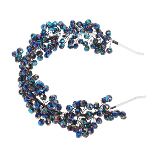 IMIKEYA Brautstirnband mit Kristallperlen Handgefertigtes Leichtes Mesh-haaraccessoire für Bräute Komfortabel und Vielseitig für Hochzeiten und Festliche Anlässe Luxuriöses von IMIKEYA