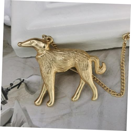IMIKEYA Brooch Damen Brosche Metalllegierung Frauen Anstecknadel Mode Accessoire für Kleidung Pullover Jacke Tasche mit Hund Eleganter Schmuck für Alltag und Besondere Anlässe von IMIKEYA