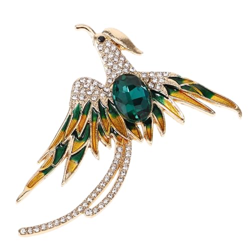 IMIKEYA Brosche Damen Anstecknadel Glänzend Tiermotiv Schmuck für Kleidung Party Broschen Stilvolle und Stabile Anstecknadel mit Funkelnden Strasssteinen von IMIKEYA