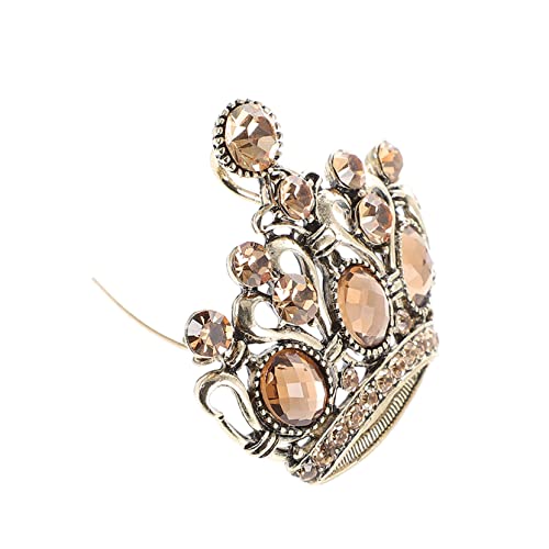 IMIKEYA Brosche Legierung mit Funkelnden Strasssteinen Leichte Anstecknadel für Kleidung Schals und Taschen Kompakt und Sicher Stilvolles Schmuckaccessoire für Damen und Herren von IMIKEYA