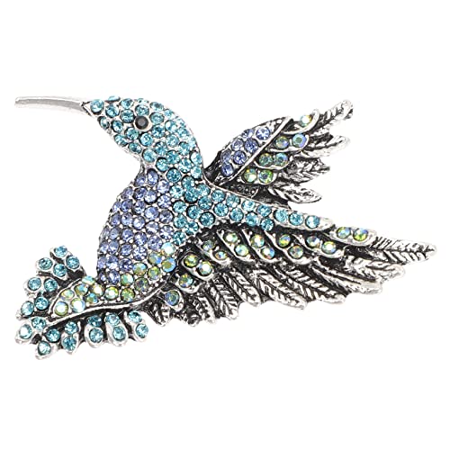 IMIKEYA Schmuckvogel Brosche Mit Strass Für Damen Legierungsmaterial Elegante Vogel Brosche Für Kragen Modeschmuck Für Frauen von IMIKEYA