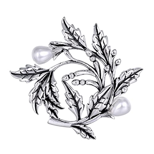 IMIKEYA Brosche Damen Kleidung Brosche Revers Legierung Blüten Dekorationen Anstecknadel Für Schals Und Kleider von IMIKEYA