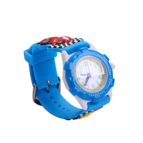IMIKEYA 3D Kinderuhr Cartoon Automuster Armbanduhr Für Jungen Und Mädchen Kreatives Design Langlebiges Material Leicht Und Kinderfreundlich Für Geschenke von IMIKEYA