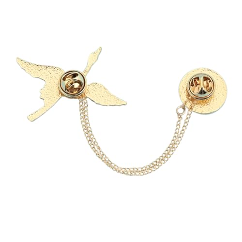 IMIKEYA Chinesische Stil Brosche Cartoon Anstecknadel Kreativer Schmuck Weiß Rot für Hemd Tasche Kleidung Zubehör Geschenk von IMIKEYA