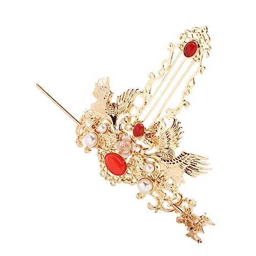 IMIKEYA Chinesische Vintage Haar Krone Haarstab Krone Haarnadel Für Frauen Mädchen Zur Hochzeit Abendparty Foto-requisite Mit Exzellenter Verarbeitung von IMIKEYA