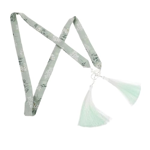 IMIKEYA Hanfu-haarband Mit Farbverlauf-quaste Chinesisches Haargummi Aus Weichem Stoff Traditionelles Haarschmuck-accessoire Für Hanfu Und Alltag von IMIKEYA