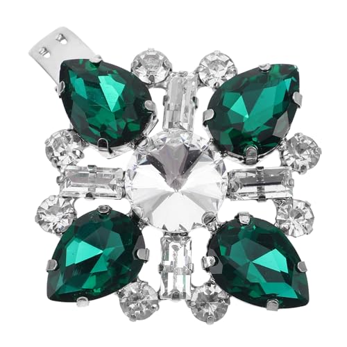 IMIKEYA Schuhclips Damen Strass Schuhschmuck für Pumps Abnehmbare Schuhdekoration Hochzeit und Valentinstag Robustes Kupfereisen Stilvolle Schuhaccessoires von IMIKEYA