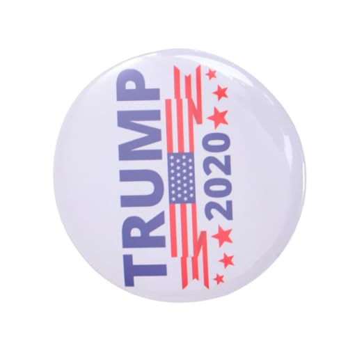 IMIKEYA Creative Flag Badge Amerika Gedenk Brosche Weiße Anstecknadel für Festivals Geeignet für Männer Frauen von IMIKEYA