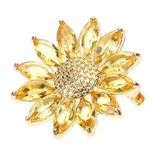 IMIKEYA Kleine Blumenbrosche Dekorative Anstecknadel für Damen Modisches Accessoire für Valentinstag und Besondere Anlässe von IMIKEYA