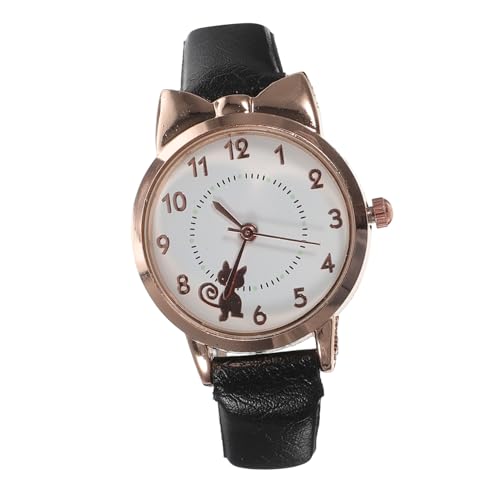 IMIKEYA Damen Armbanduhr mit Katzenmotiv und Tragbare Quarzuhren für Täglichen Gebrauch für Partys für Frauen von IMIKEYA
