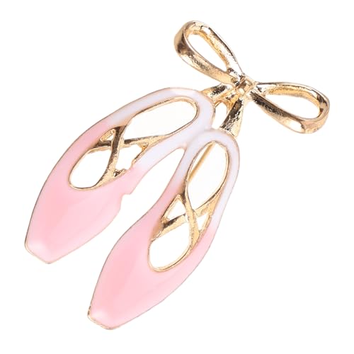 IMIKEYA Damen Ballerina Brosche aus Legierung mit Glänzendem Emaille Design Modischer Tanzschuh Anstecker für Kleidung Taschen und Hüte Langlebiges Accessoire für Ballettfans von IMIKEYA