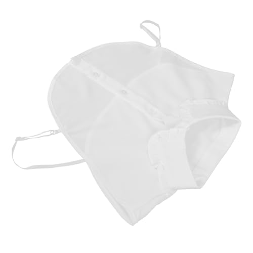 IMIKEYA Damen Fake Collar Blusenkragen Abnehmbar Weiß Spitzenkragen Leicht Tragbar Elegant Verzierter Blusen Einsatz für Pullover Hemd Dekorativer Schmuck von IMIKEYA